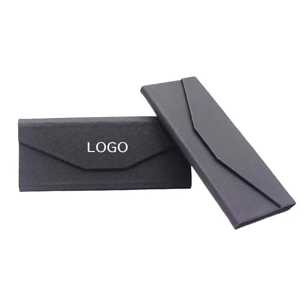 Foldable Triangular Eyeglass Case - Portable and Compact