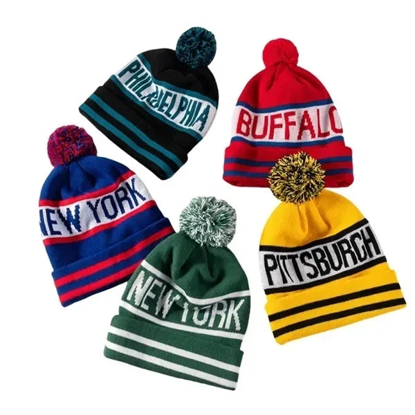 Winter Beanie - Acrylic Knit Hat