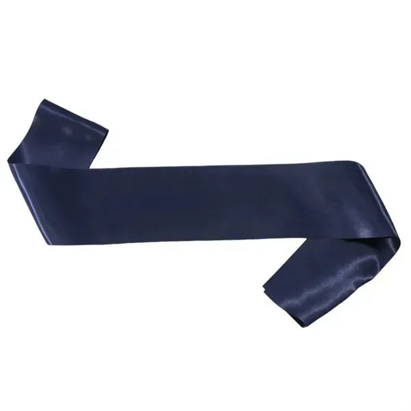 Multicolor Satin Sash - Plain Elegant Belt