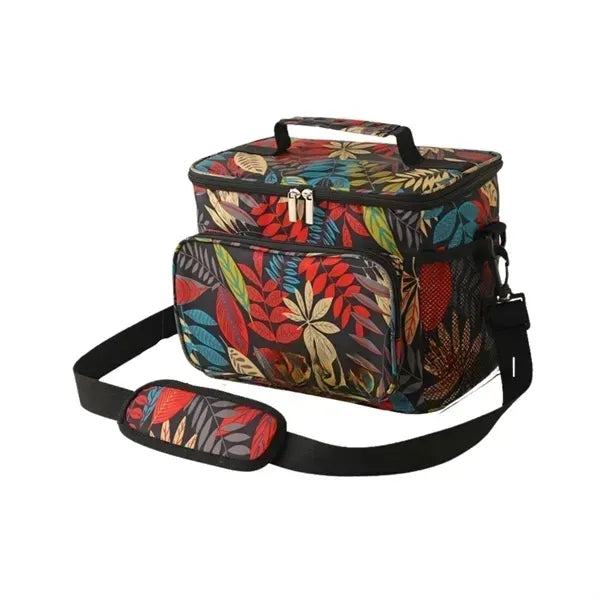Colorful Insulated Lunch Bag - Premium Full Size