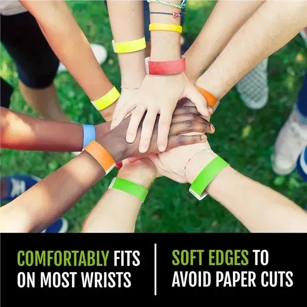 DuPont Disposable Wristband - Tear-Resistant Event Accessory