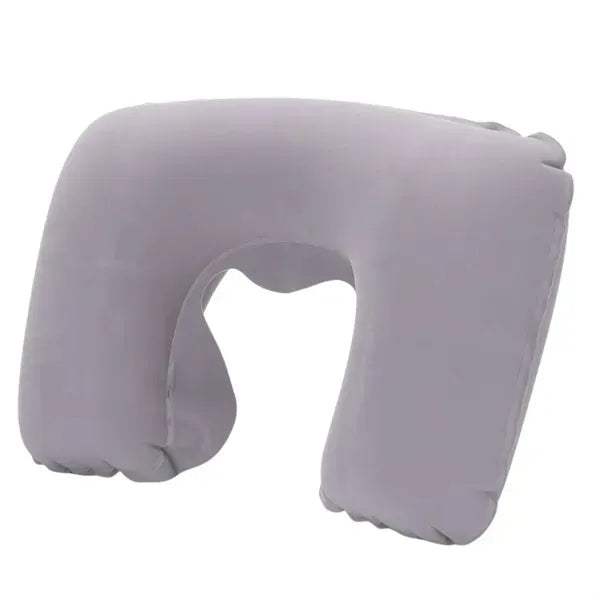 PVC Flocked U-Shaped Neck Pillow - Travel Cushion