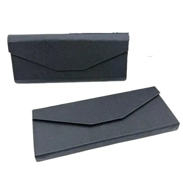 Foldable Triangular Eyeglass Case - Portable and Compact