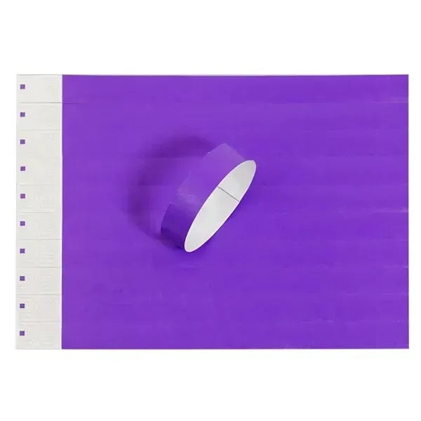 DuPont Disposable Wristband - Tear-Resistant Event Accessory