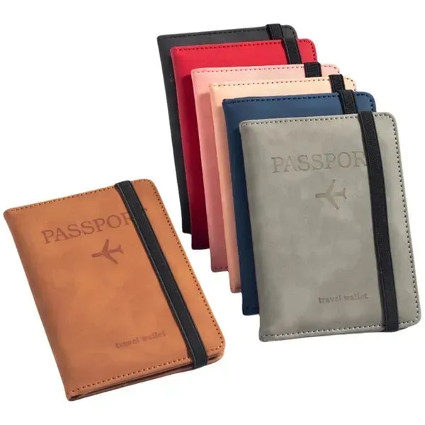 RFID Blocking Passport Holder - Secure Travel Wallet