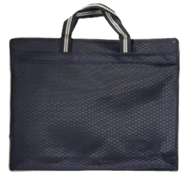 Fabric Zippered Document Tote Bag - Oxford Style