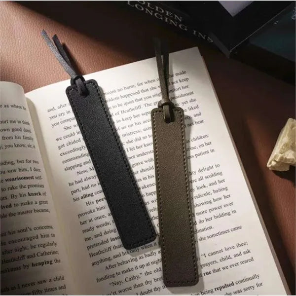 Leather Rope Bookmark - Classic Design