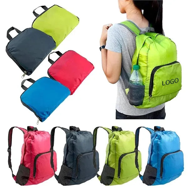 Foldable Lightweight Backpack - Portable Travel Bag