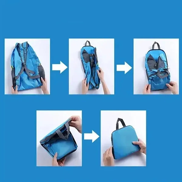 Foldable Lightweight Backpack - Portable Travel Bag