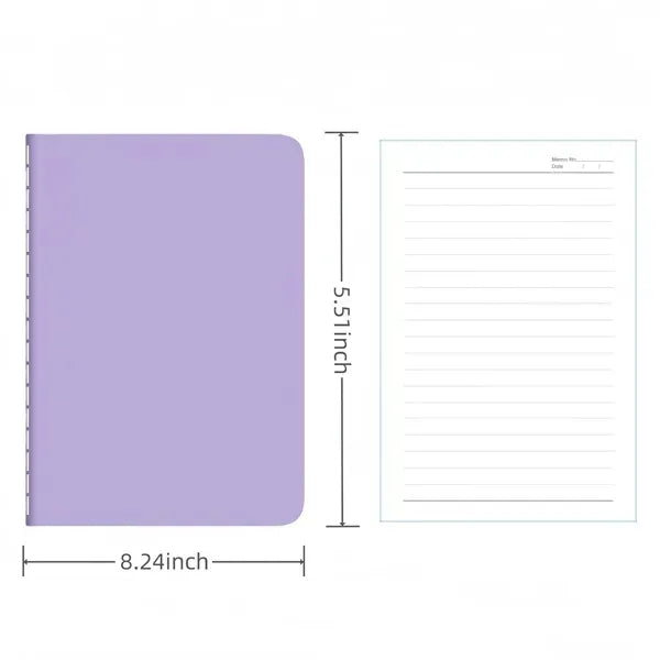 A5 Soft Cover Notebook - Multi-Color Design