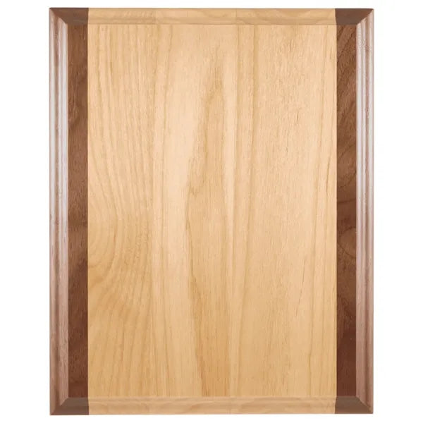 7"x9" Genuine Red Alder & Walnut Plaque