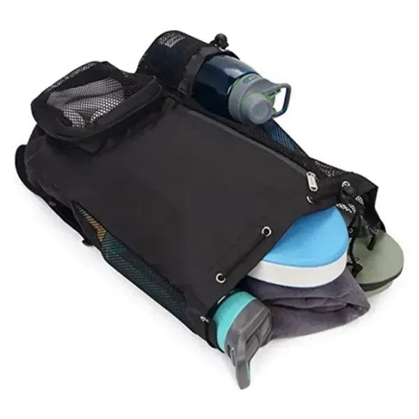 Large Mesh Mommy Backpack - Waterproof Swim Bag for Pool