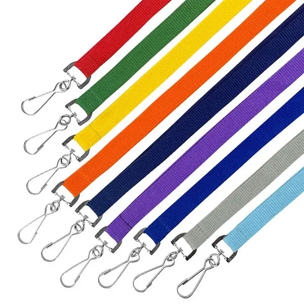Full Color 3/4" Polyester Detachable Buckle Lanyard