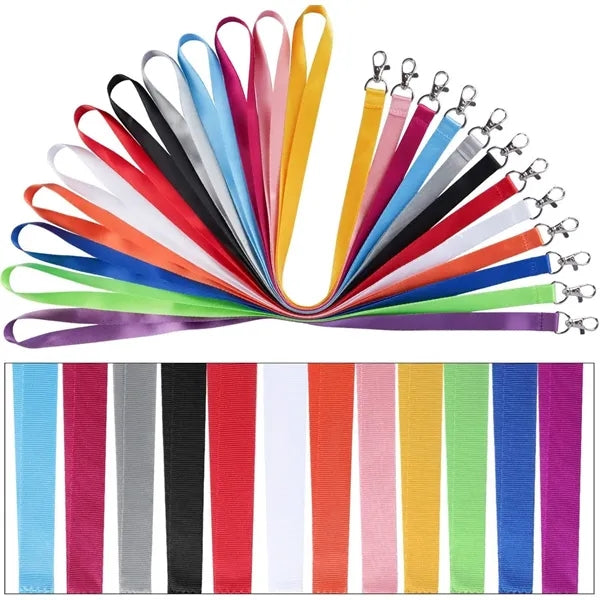 Full Color 3/4" Polyester Detachable Buckle Lanyard