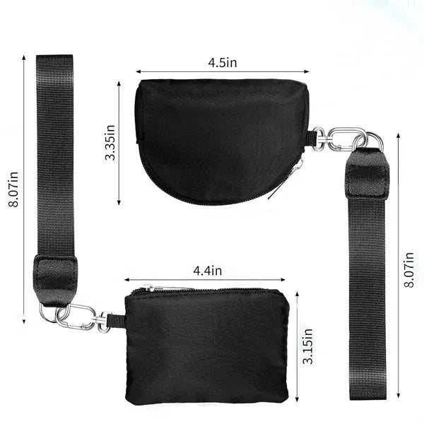 Compact Wrist Wallet - Travel-friendly Arm Bag
