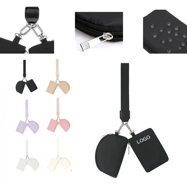 Compact Wrist Wallet - Travel-friendly Arm Bag