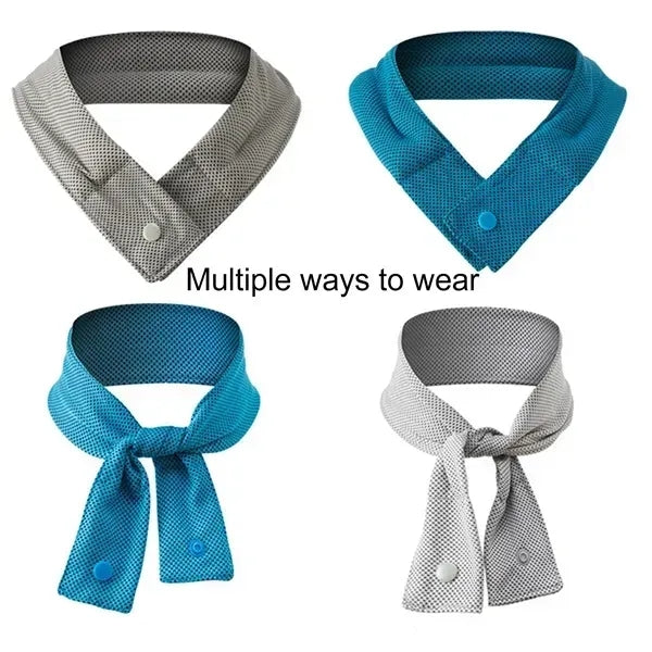 Chill Neck Scarf - Cooling Ice Pack Wrap
