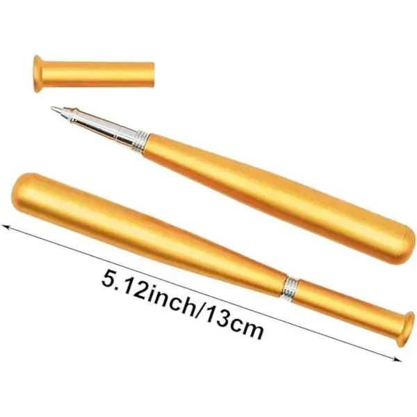 Baseball Print Ballpoint Pen - Sports Writing Instrument