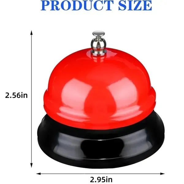 Colorful Metal Ring Bell Game Call