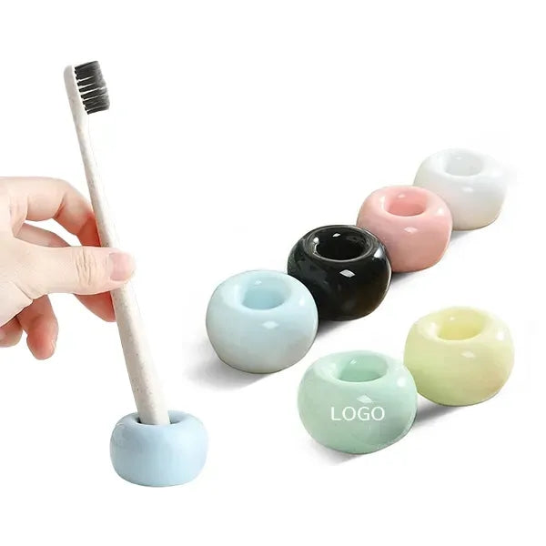 Ceramic Toothbrush Holder Stand - Handmade Mini Design