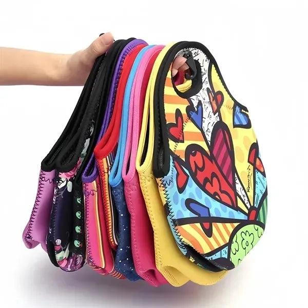 Insulated Neoprene Lunch Bag -