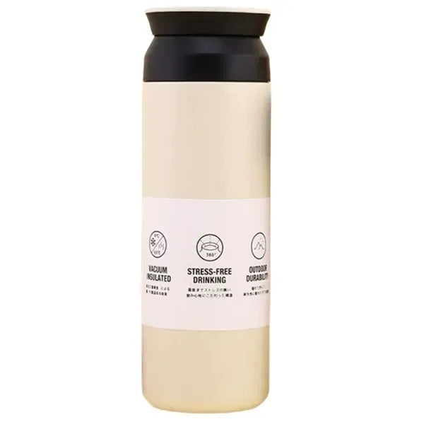 304 Stainless Steel Insulated Bottle - Handle or Flat-Lid