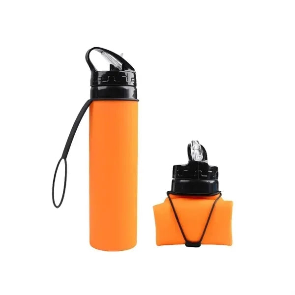 Folding Silicone Water Cup - Sports Drinkware