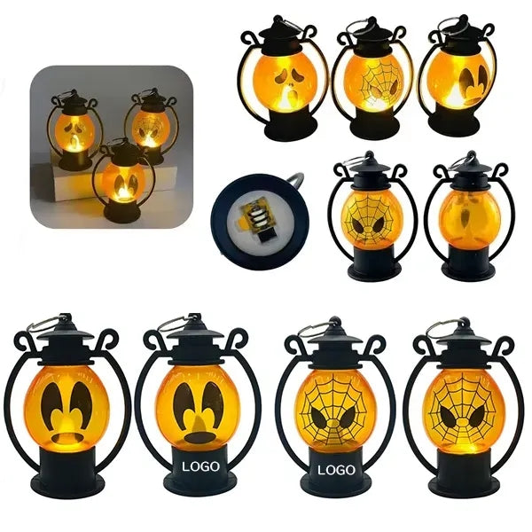 LED Pumpkin Lantern - Halloween Portable Mini Light