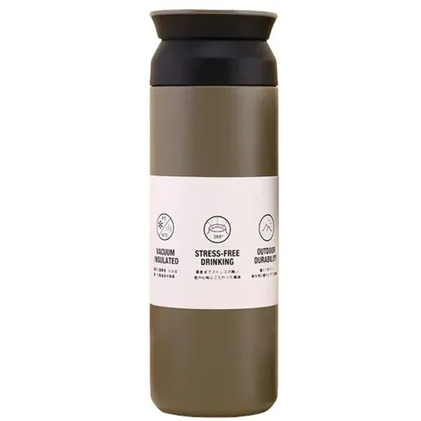 304 Stainless Steel Insulated Bottle - Handle or Flat-Lid