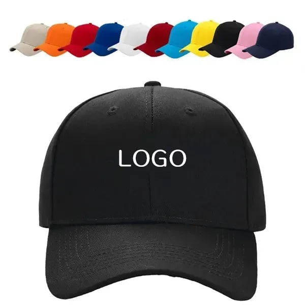 Adjustable Unisex Baseball Cap - 100% Cotton Fabric