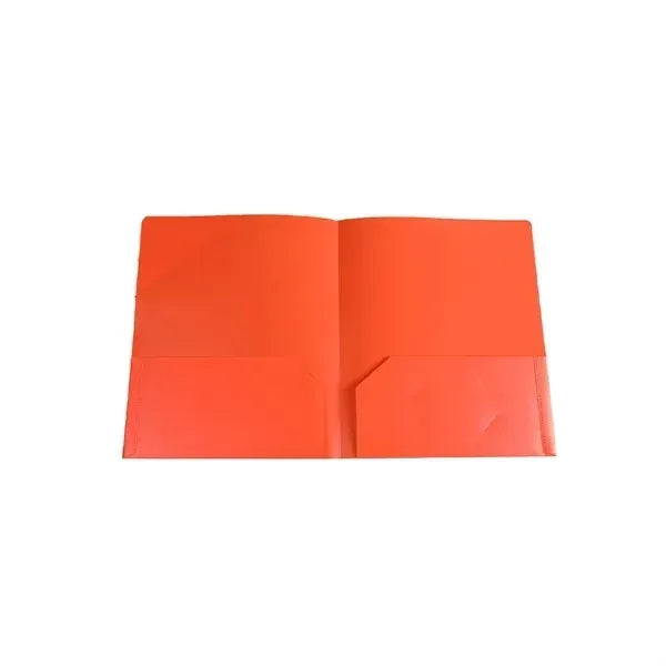 Two-Pocket Office Folder - Durable Document Organizer