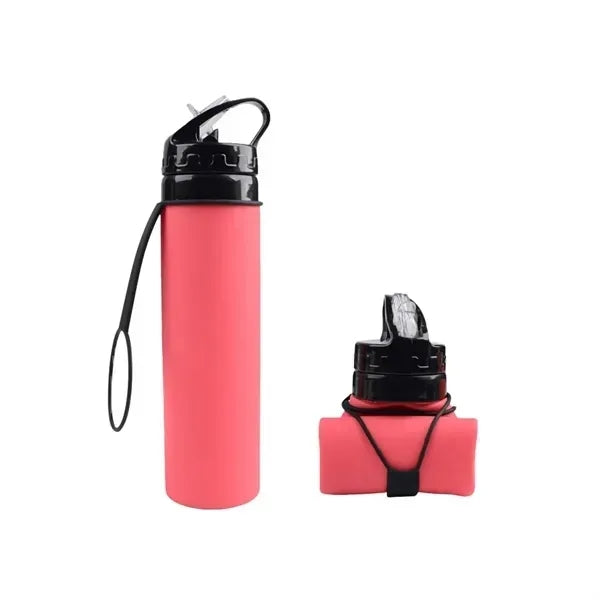 Folding Silicone Water Cup - Sports Drinkware