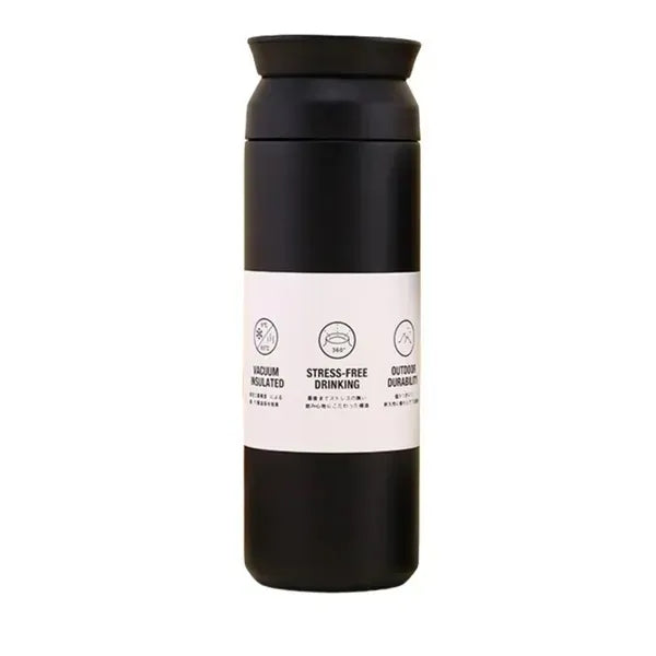 304 Stainless Steel Insulated Bottle - Handle or Flat-Lid