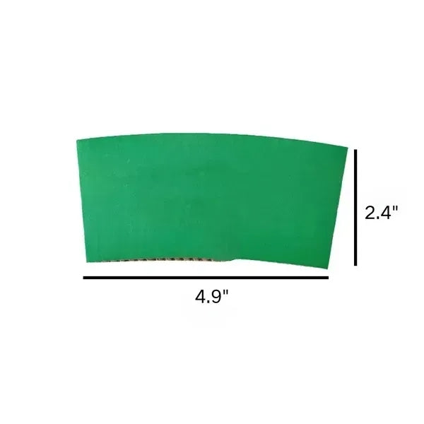 Insulated Heat-Resistant Coffee Cup Sleeve - Paper Material