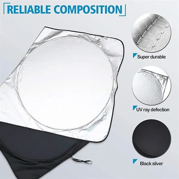 The Car Shade - UPF-50 UV Windshield Sunshade