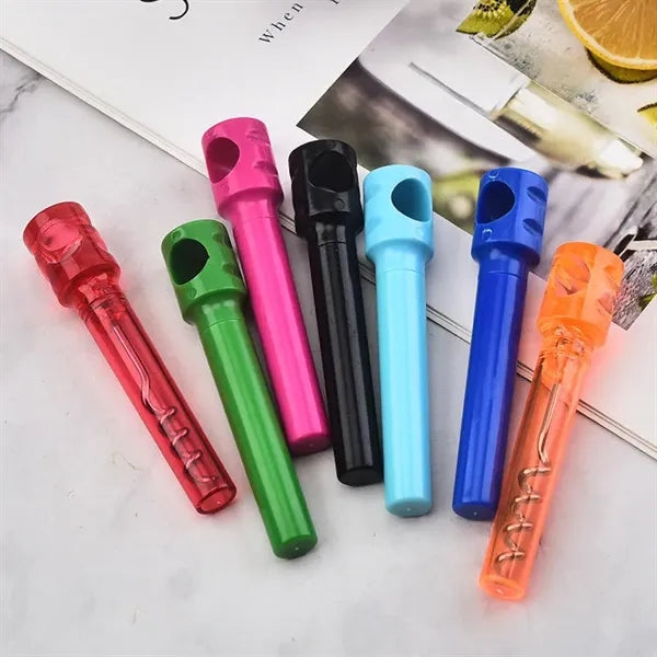 Compact Wine Opener - Portable Corkscrew Tool