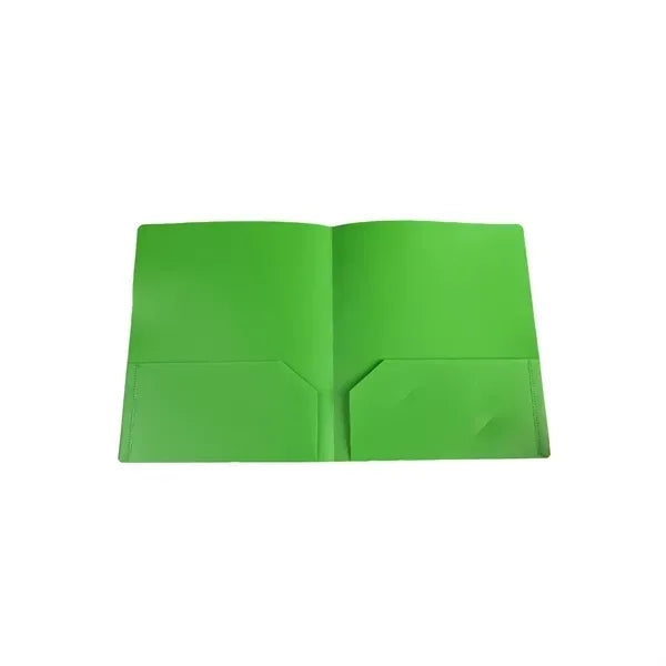 Two-Pocket Office Folder - Durable Document Organizer