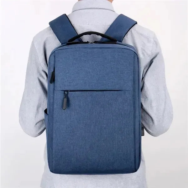 Slim Laptop Backpack with USB Charging Port