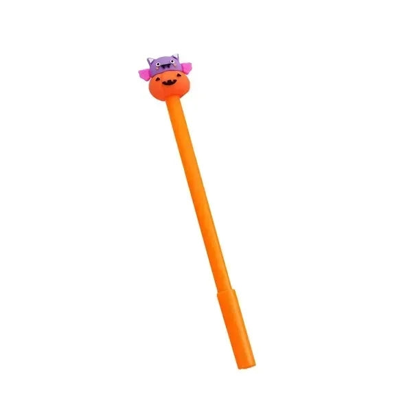 Halloween Pumpkin Ghost Bat Pens - Spooky Stationery Set