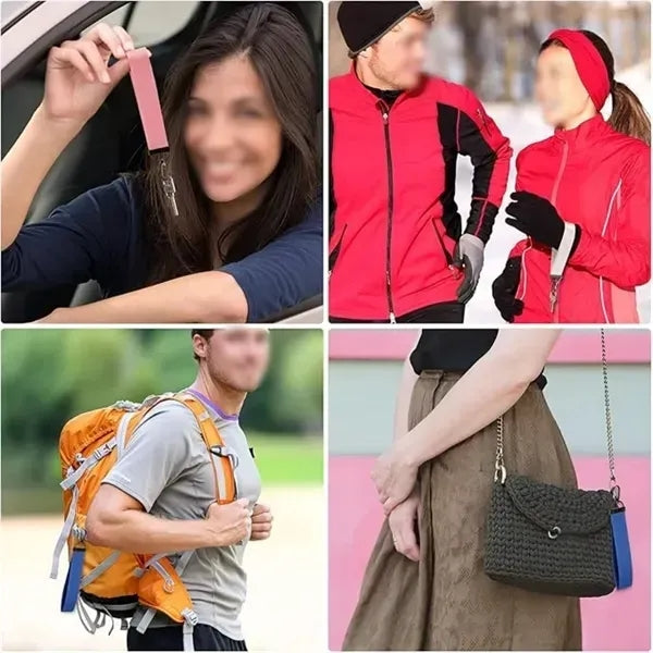 Keychain Wrist Lanyard - Nylon Hand Strap for Keys
