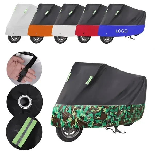 Waterproof Motorcycle Cover - Sun Protection Rain Shield