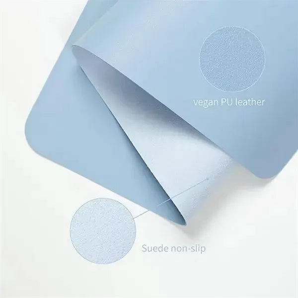 Leather Desk Blotter Pad - Waterproof Mat for Office