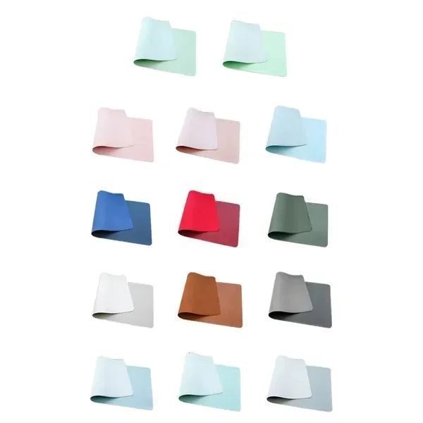 Leather Desk Blotter Pad - Waterproof Mat for Office