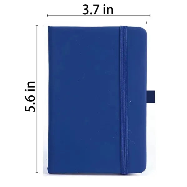 50 Minimum Order Quantity A6 PU Notebook - Strap Closure