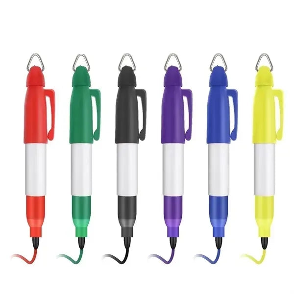 Mini Marker Keychain - Portable Writing Tool with Key Ring