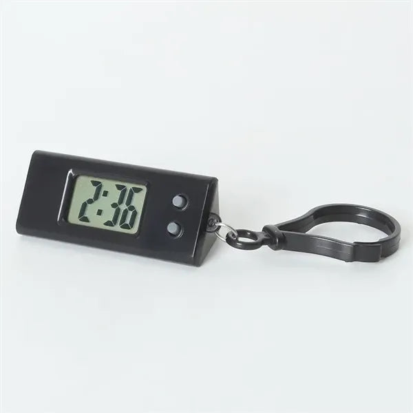 Portable Silent Mini Clock Keychain for Exams