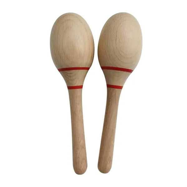 Wooden Maracas Musical Instrument for Party Games
