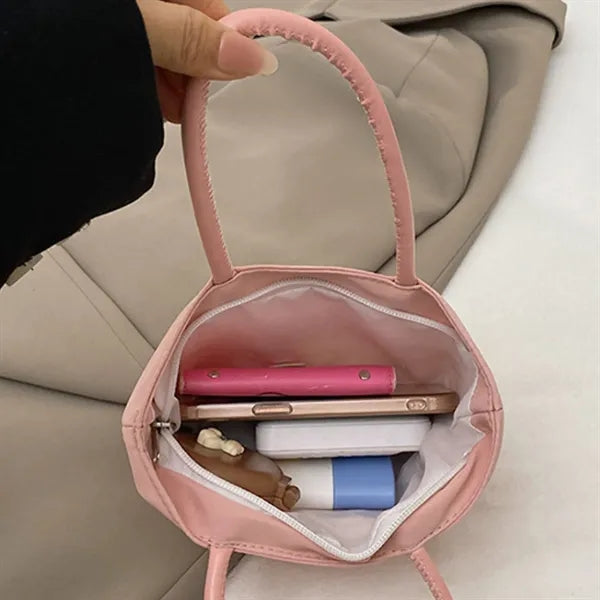 Mini Gift Tote Bag Handbag With Zipper