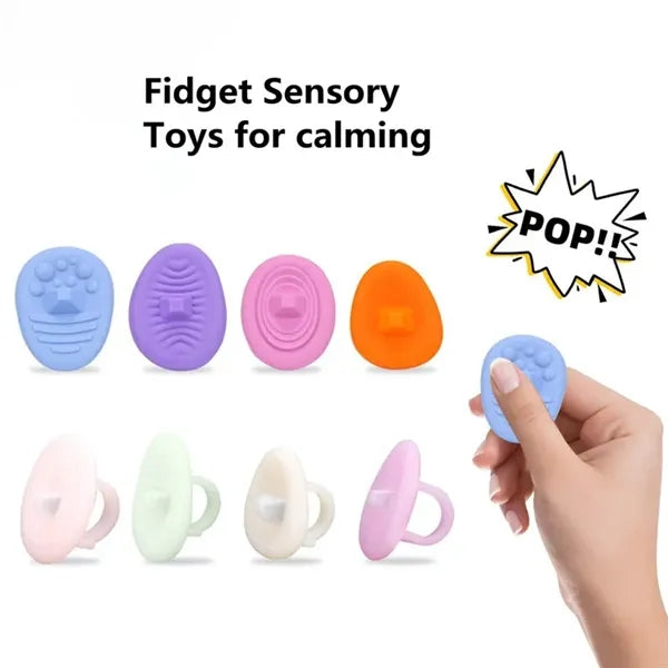 Ring Fidget Sensory Toys for Anxiety Relief