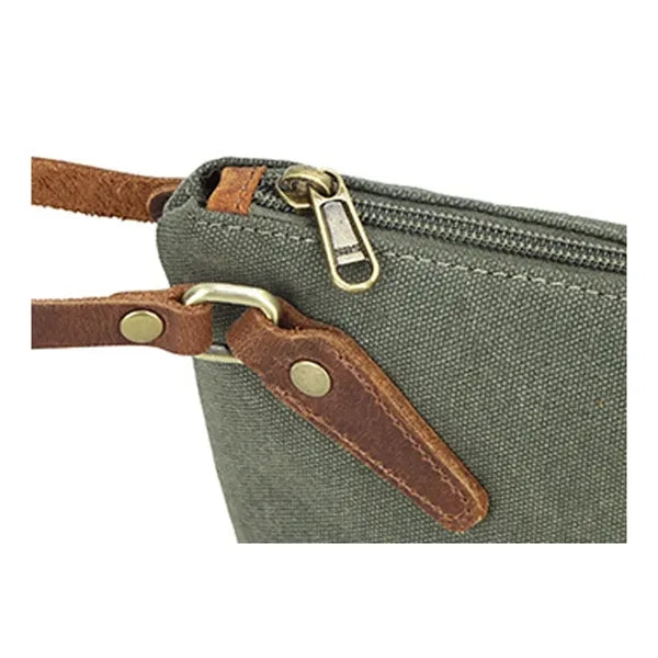 Spacious Portable Wear-Resistant Canvas Travel Toiletry Bag